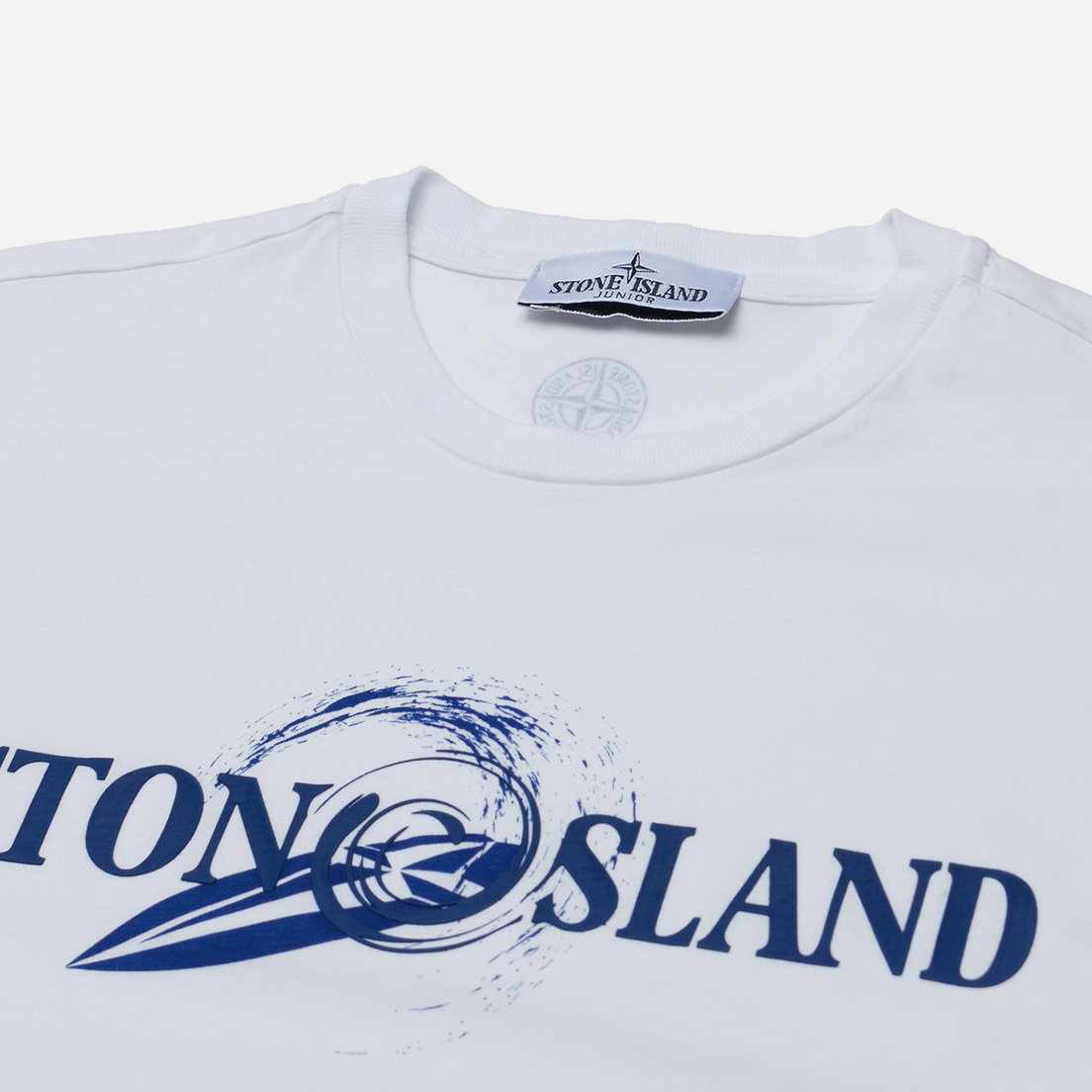 Stone Island Junior Детская футболка Season 80 Surf One Print