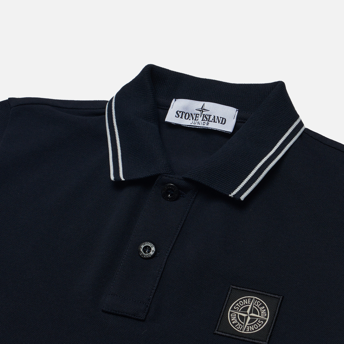 Stone Island Junior Детское поло Season 80 Compass Patch Logo