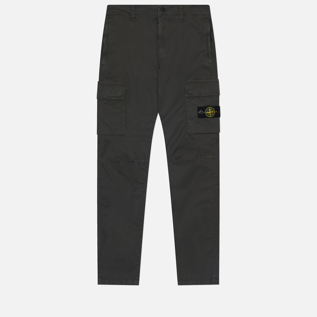 Stone Island Junior Детские брюки Season 80 Heavy Stretch Cotton Canvas Old Effect