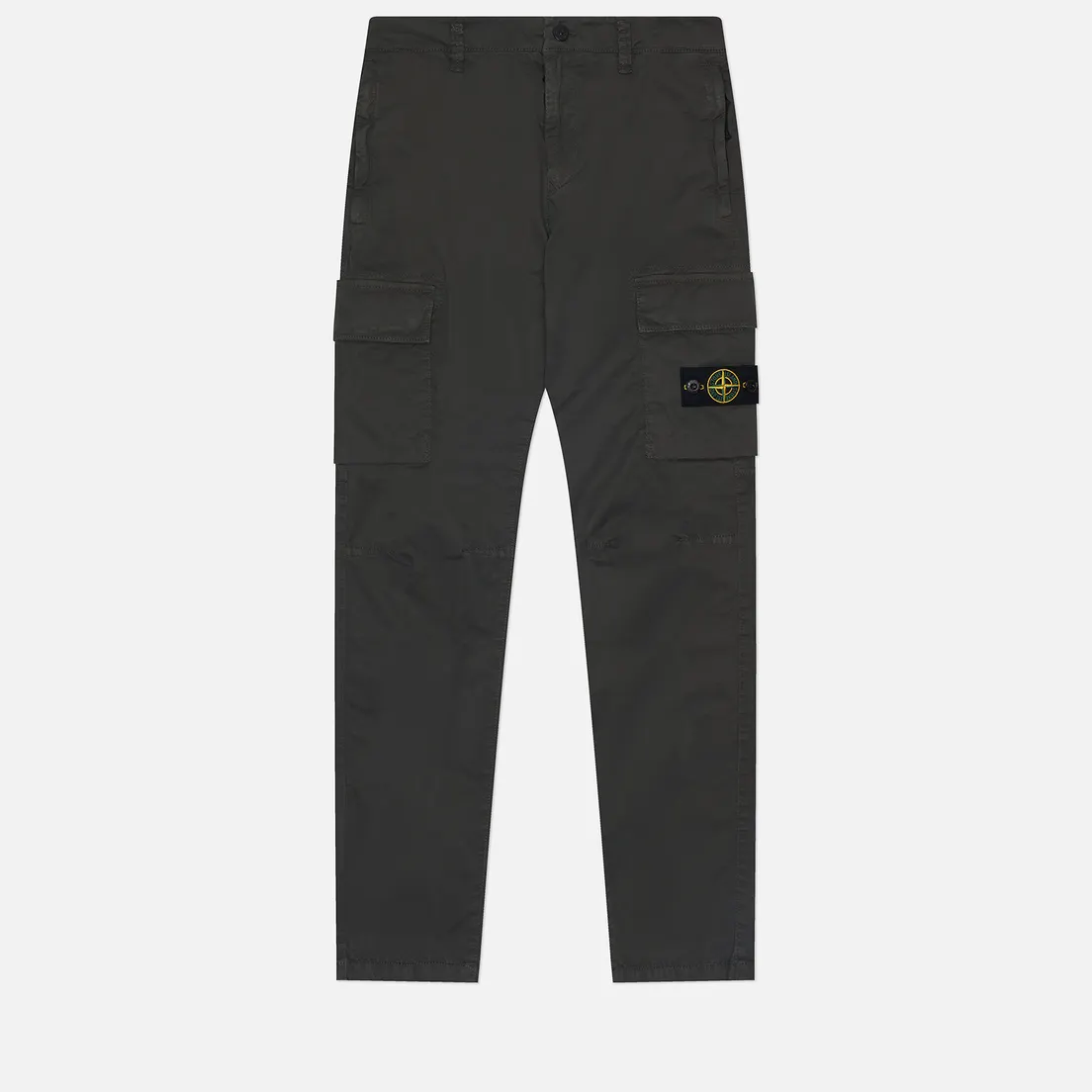 Stone Island Junior Детские брюки Season 80 Heavy Stretch Cotton Canvas Old Effect