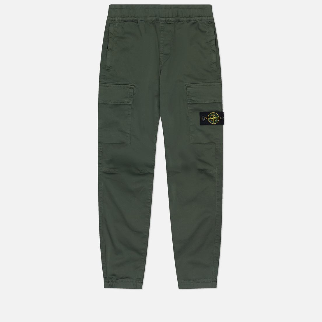 Stone Island Junior Детские брюки Season 80 Stretch Cotton Satin Cargo