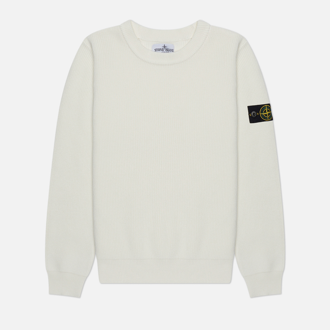 Stone Island Junior Детский свитер Season 80 Ribbed Crew Neck