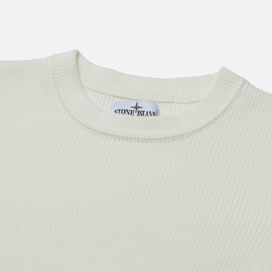 Stone Island Junior Детский свитер Season 80 Ribbed Crew Neck