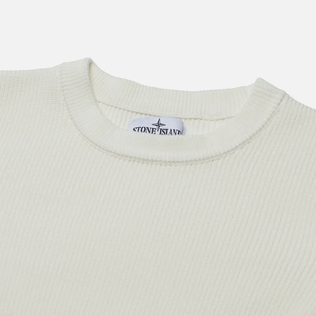 Stone Island Junior Детский свитер Season 80 Ribbed Crew Neck
