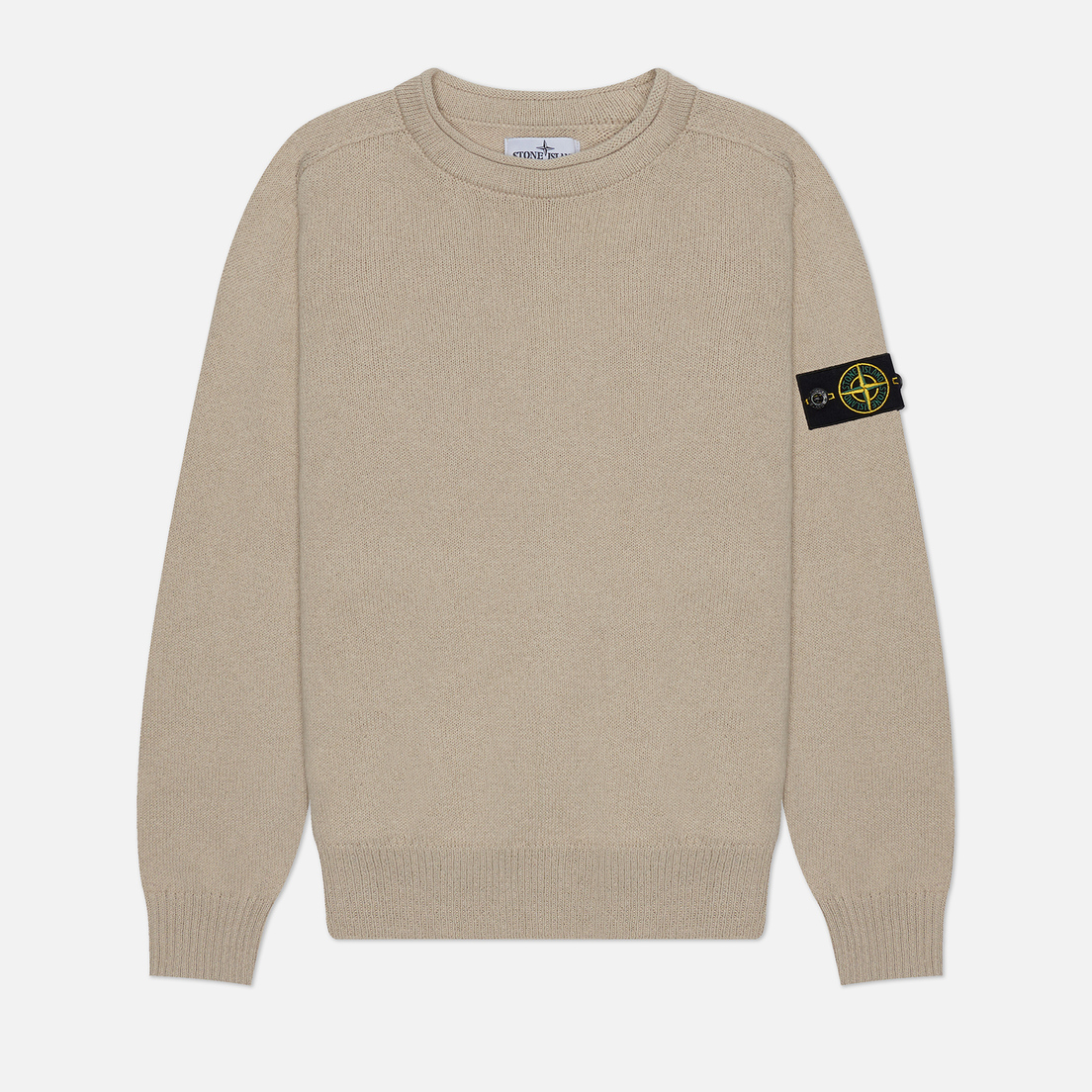 Stone Island Junior Детский свитер Season 80 Raw Hand Crew Neck