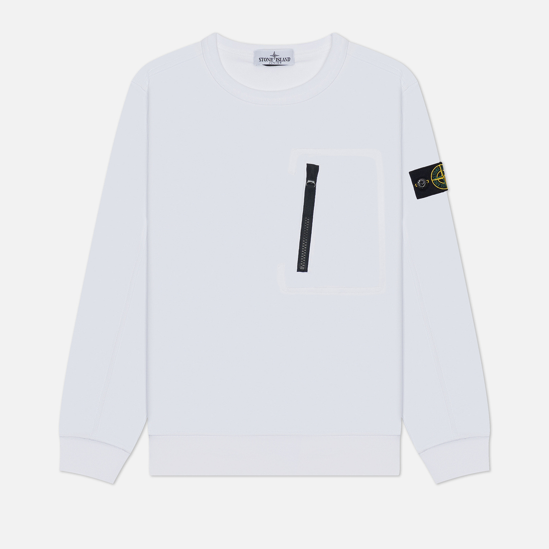 Stone Island Junior Детская толстовка Season 80 Zip Pocket Chest