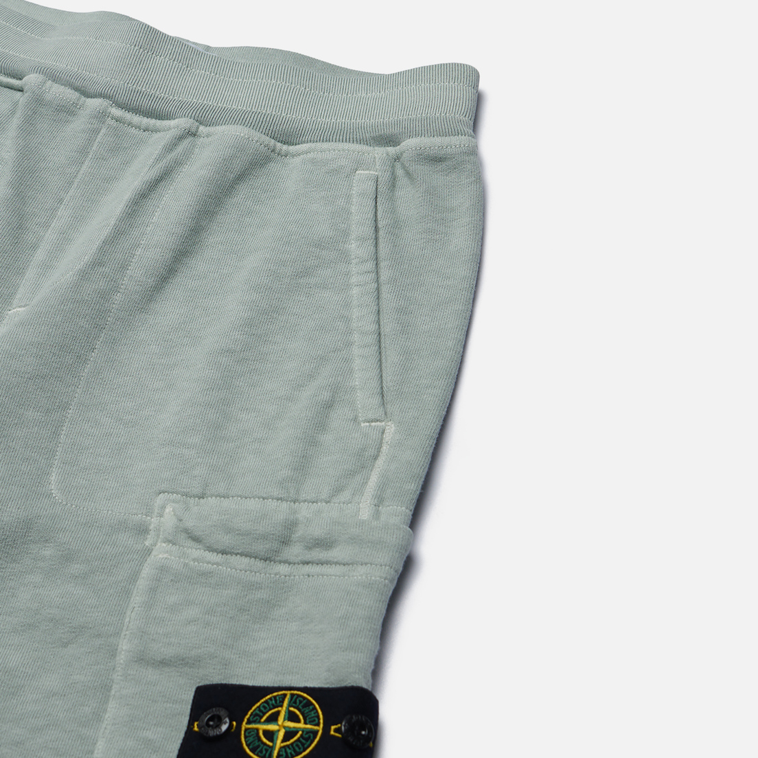 Stone Island Junior Детские шорты Season 80 Malfile Fleece Old Effect