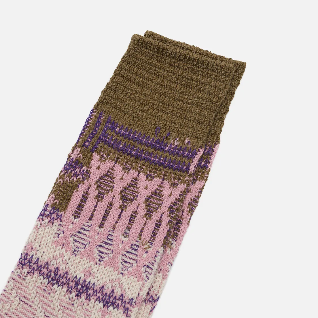 Anonymous Ism Носки Multi Links Jacquard Crew