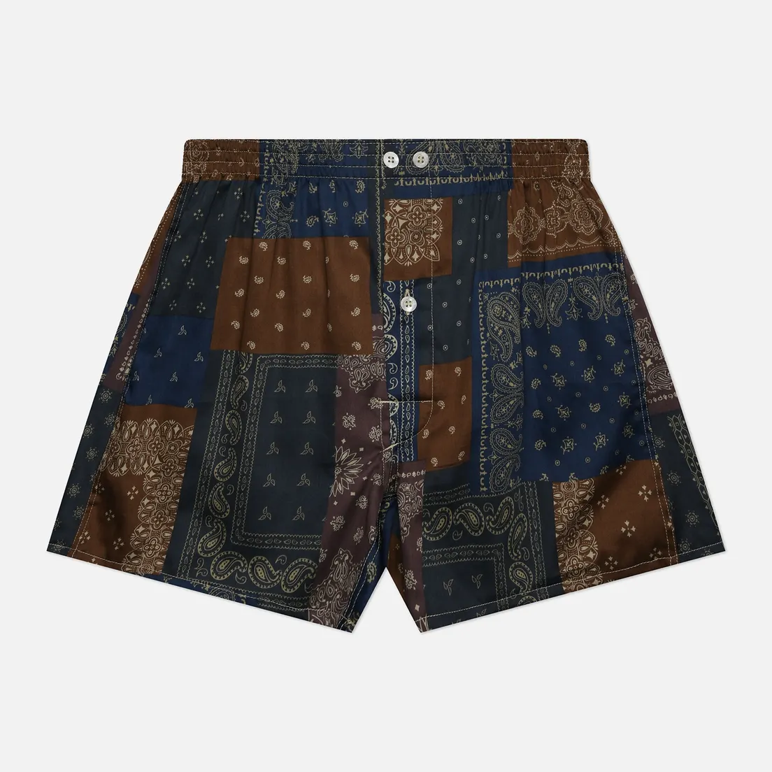 Anonymous Ism Мужские трусы Fine Satin Paisley