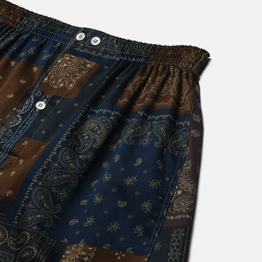 Anonymous Ism Мужские трусы Fine Satin Paisley