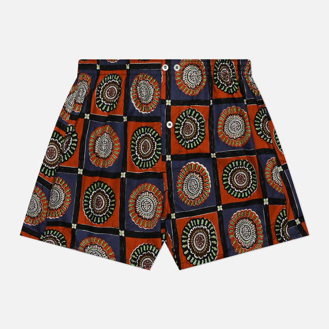 Мужские трусы Anonymous Ism Batik Pattern, цвет синий