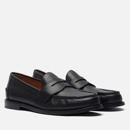 Мужские ботинки лоферы Polo Ralph Lauren Alston Penny, цвет чёрный, размер 46 EU