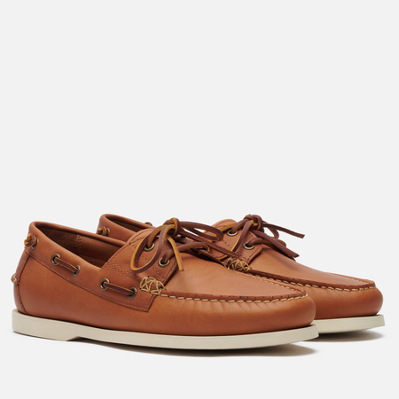 Мужские ботинки Polo Ralph Lauren Merton Boat, цвет коричневый, размер 45 EU