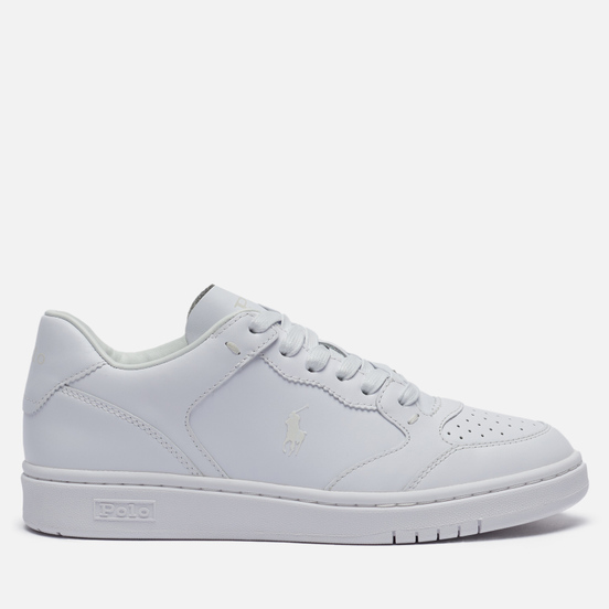 Женские кроссовки Polo Ralph Lauren Court Polo Pony Leather White/White