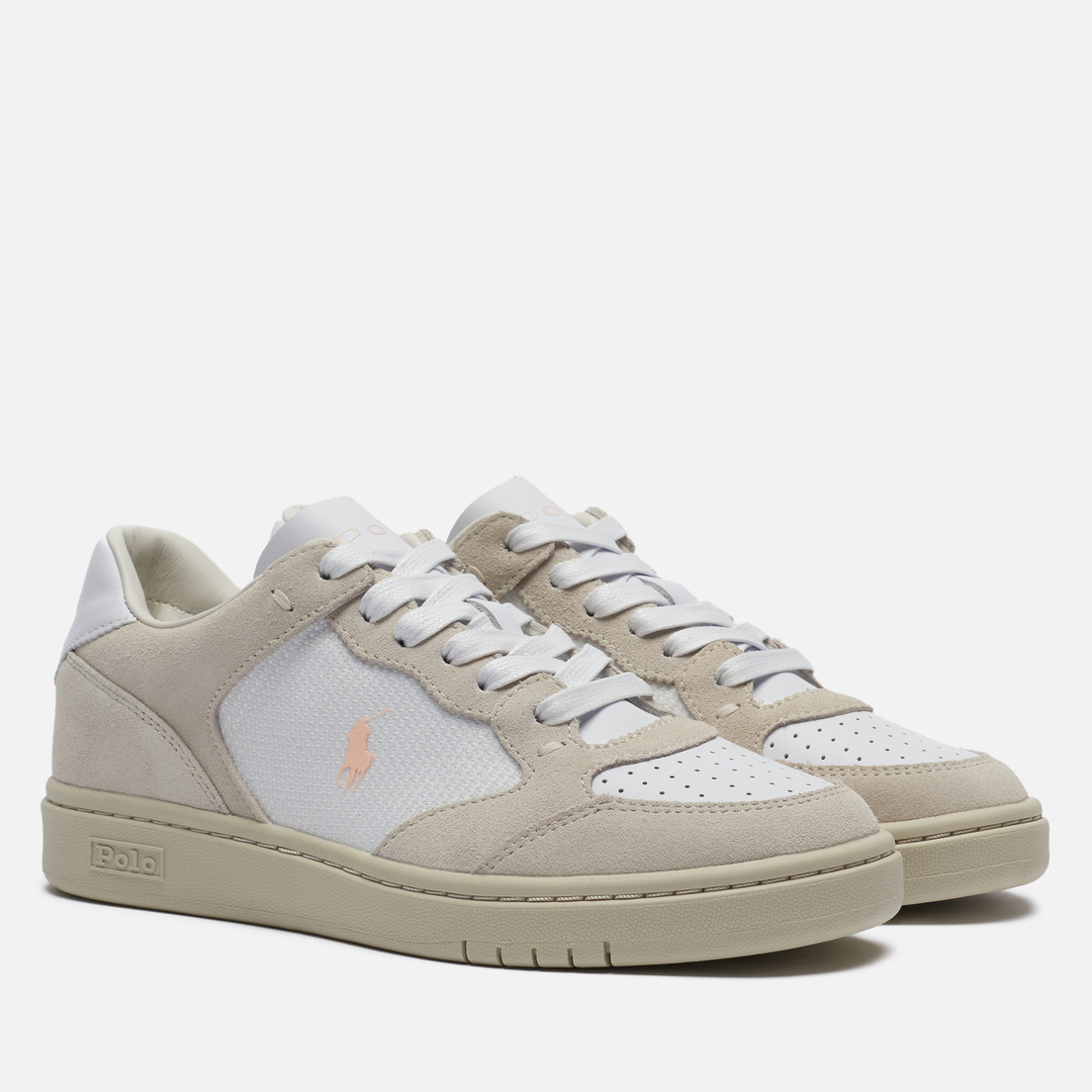 Женские кроссовки Polo Ralph Lauren Court Polo Pony Suede/Mesh, 804 ...