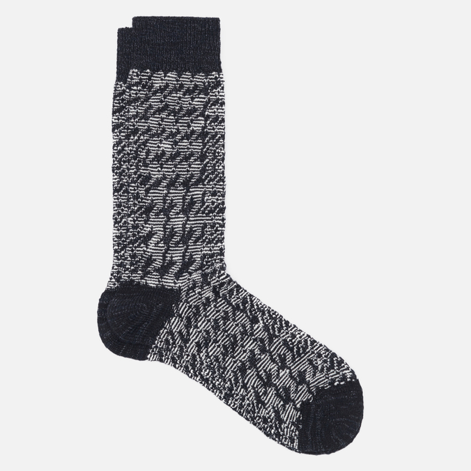 Носки Anonymous Ism Houndtooth Jaquard Crew