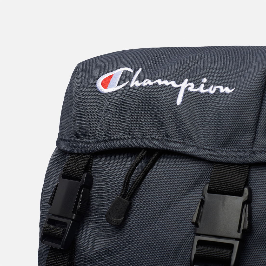 Champion Reverse Weave Рюкзак Script Logo Buckle Front Zip Pocket