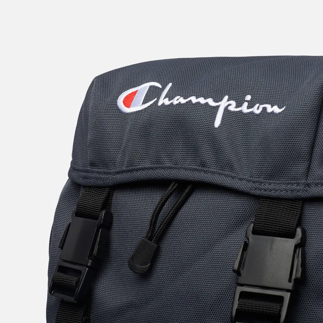 Champion Reverse Weave Рюкзак Script Logo Buckle Front Zip Pocket
