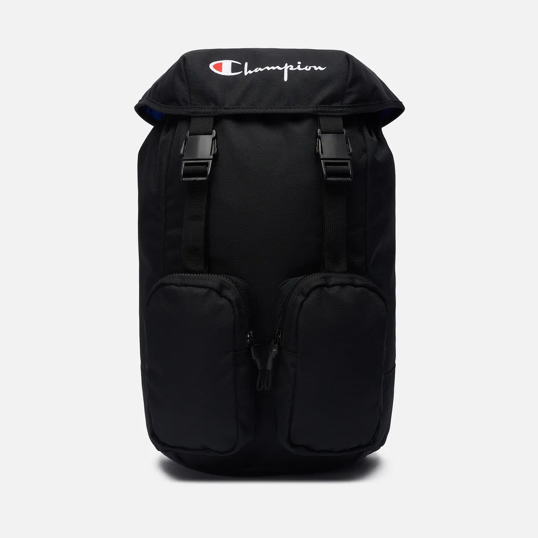 Champion Reverse Weave Рюкзак Script Logo Buckle Front Zip Pocket