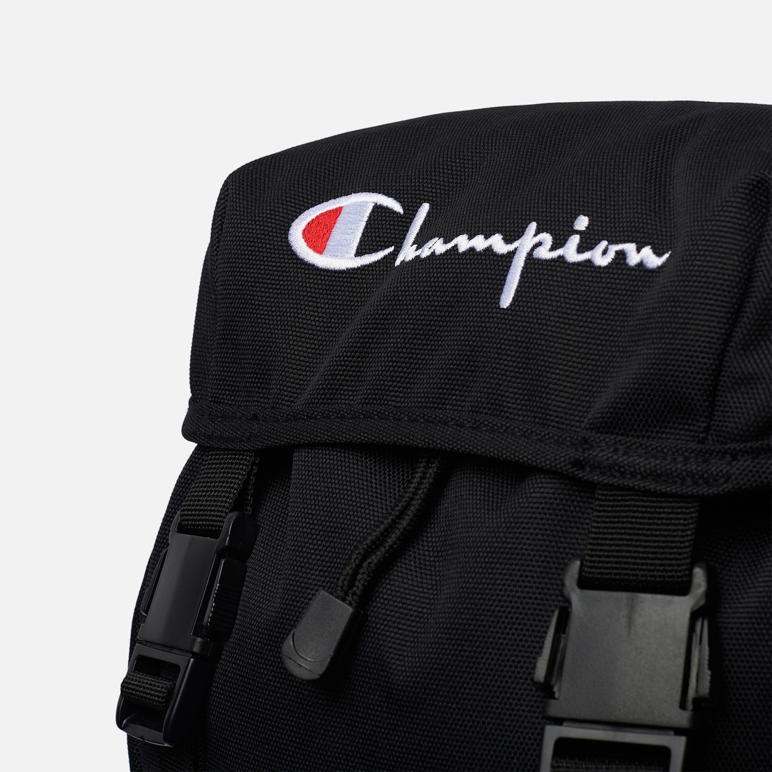 Champion Reverse Weave Рюкзак Script Logo Buckle Front Zip Pocket