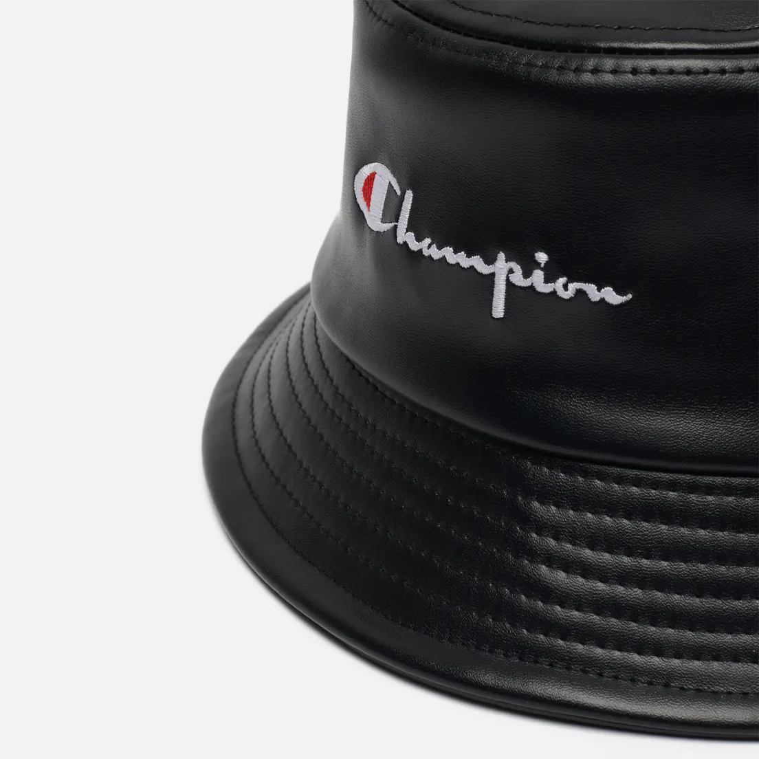 Champion Reverse Weave Панама Embroidered Script Logo Vegan Leather Bucket