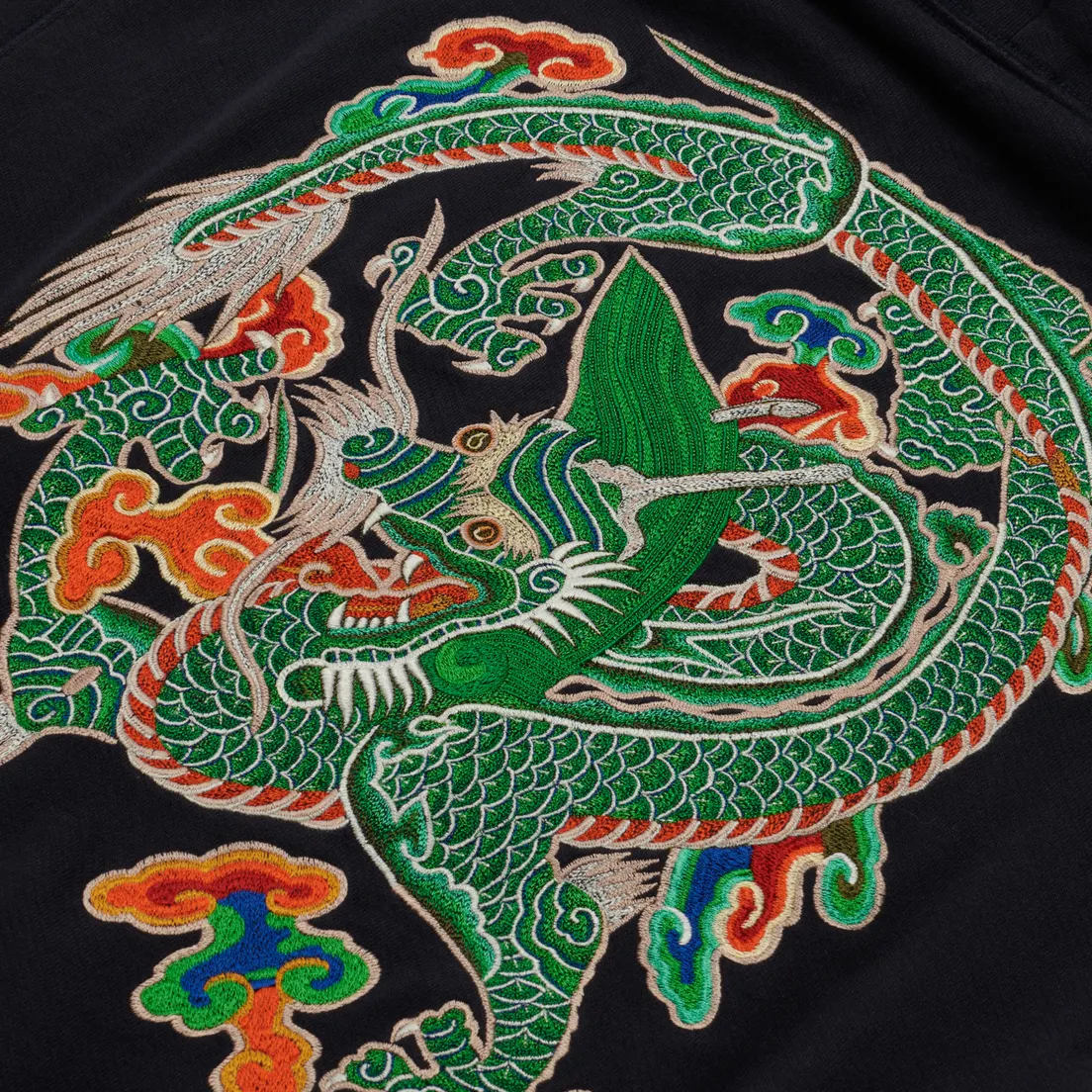 maharishi Мужская толстовка Maha Force Embroidered Hoodie
