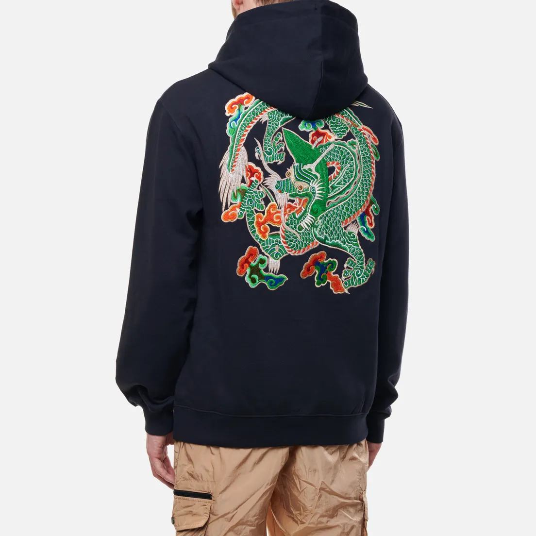 maharishi Мужская толстовка Maha Force Embroidered Hoodie