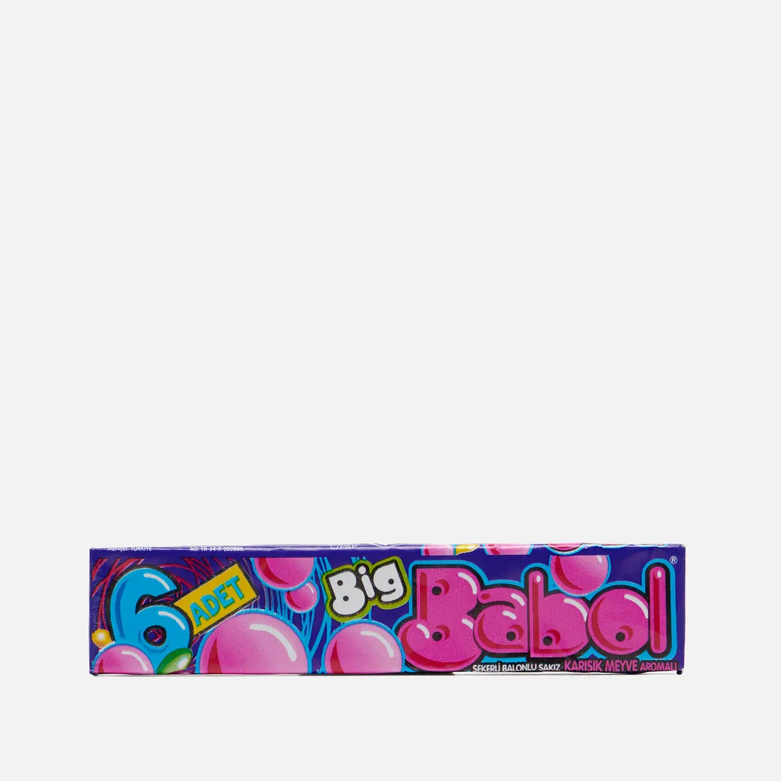 Perfetti Van Melle Жевательная резинка Big Babol Tutti Fruitti