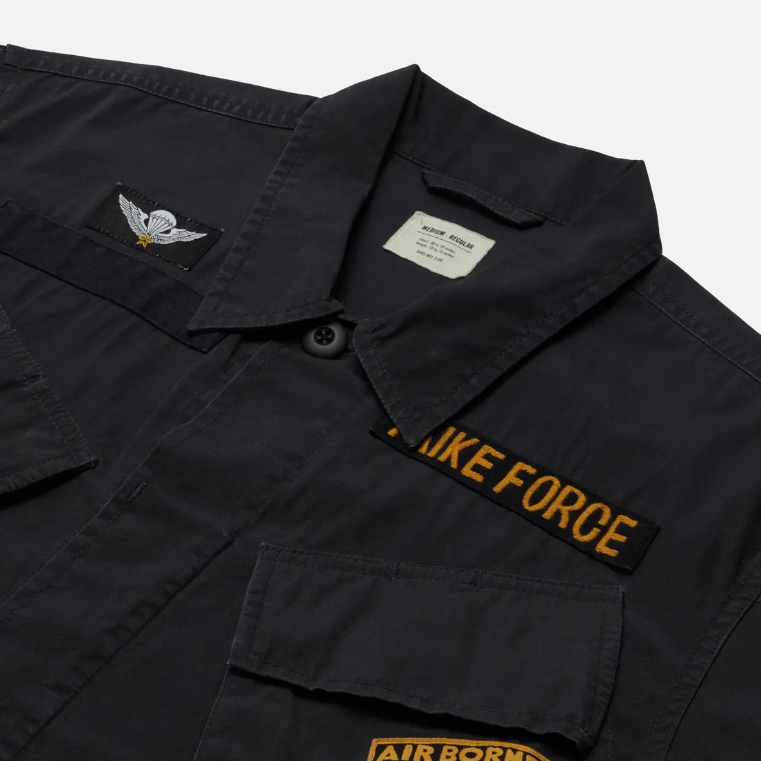maharishi Мужская рубашка Mike Force Jungle Overshirt Washed