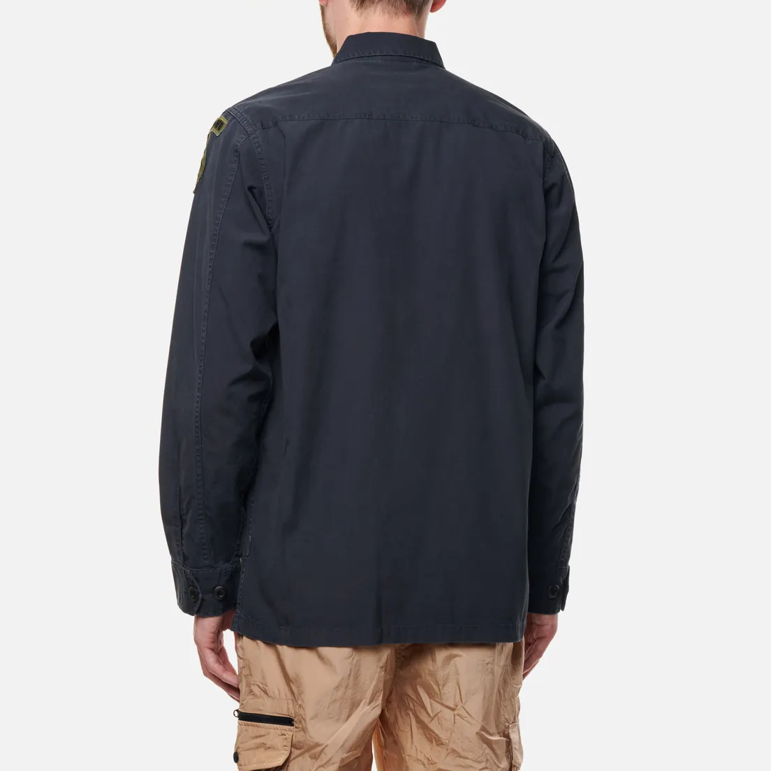 maharishi Мужская рубашка Mike Force Jungle Overshirt Washed