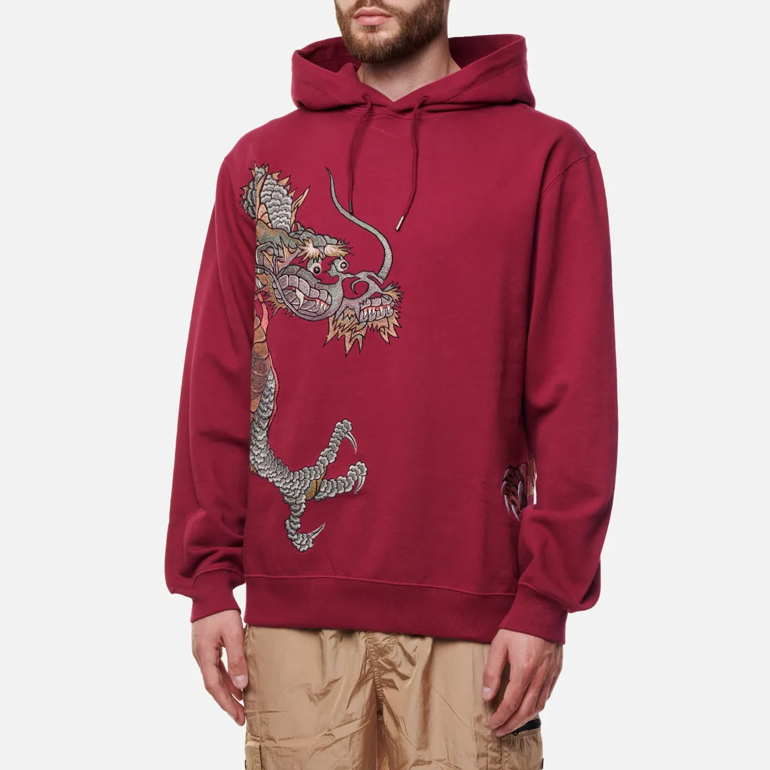 maharishi Мужская толстовка Dragon & Tigers Hoodie