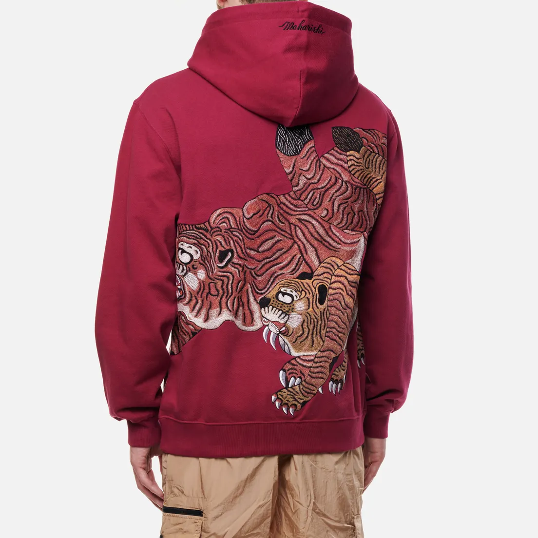 maharishi Мужская толстовка Dragon & Tigers Hoodie