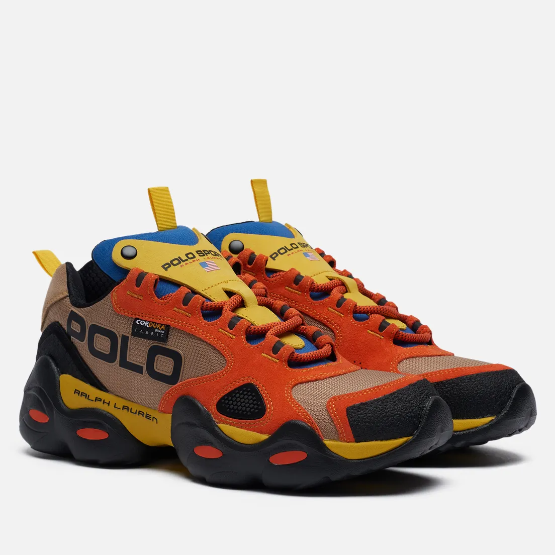 Polo Ralph Lauren Мужские кроссовки RLX Polo Sport Fast Trail Cordura/Suede