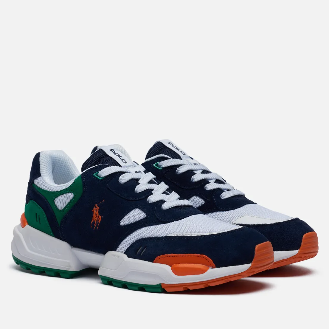 Polo Ralph Lauren Мужские кроссовки Jogger Polo Pony Suede/Mesh/Nubuck