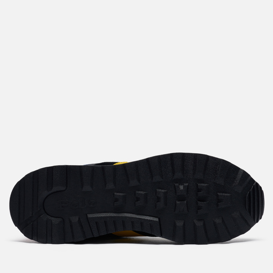 Мужские кроссовки Polo Ralph Lauren Polo Sport Racing Trackster 100 Mesh/Leather Cyber Yellow/Red/Black