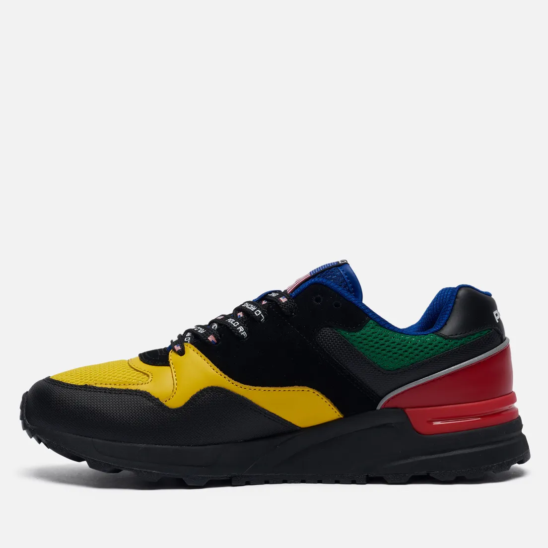 Polo Ralph Lauren Мужские кроссовки Polo Sport Racing Trackster 100 Mesh/Leather