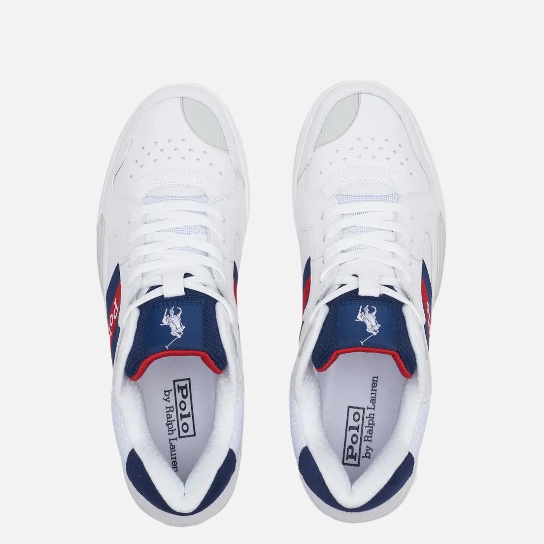 Polo Ralph Lauren Мужские кроссовки Polo Court Mid Leather