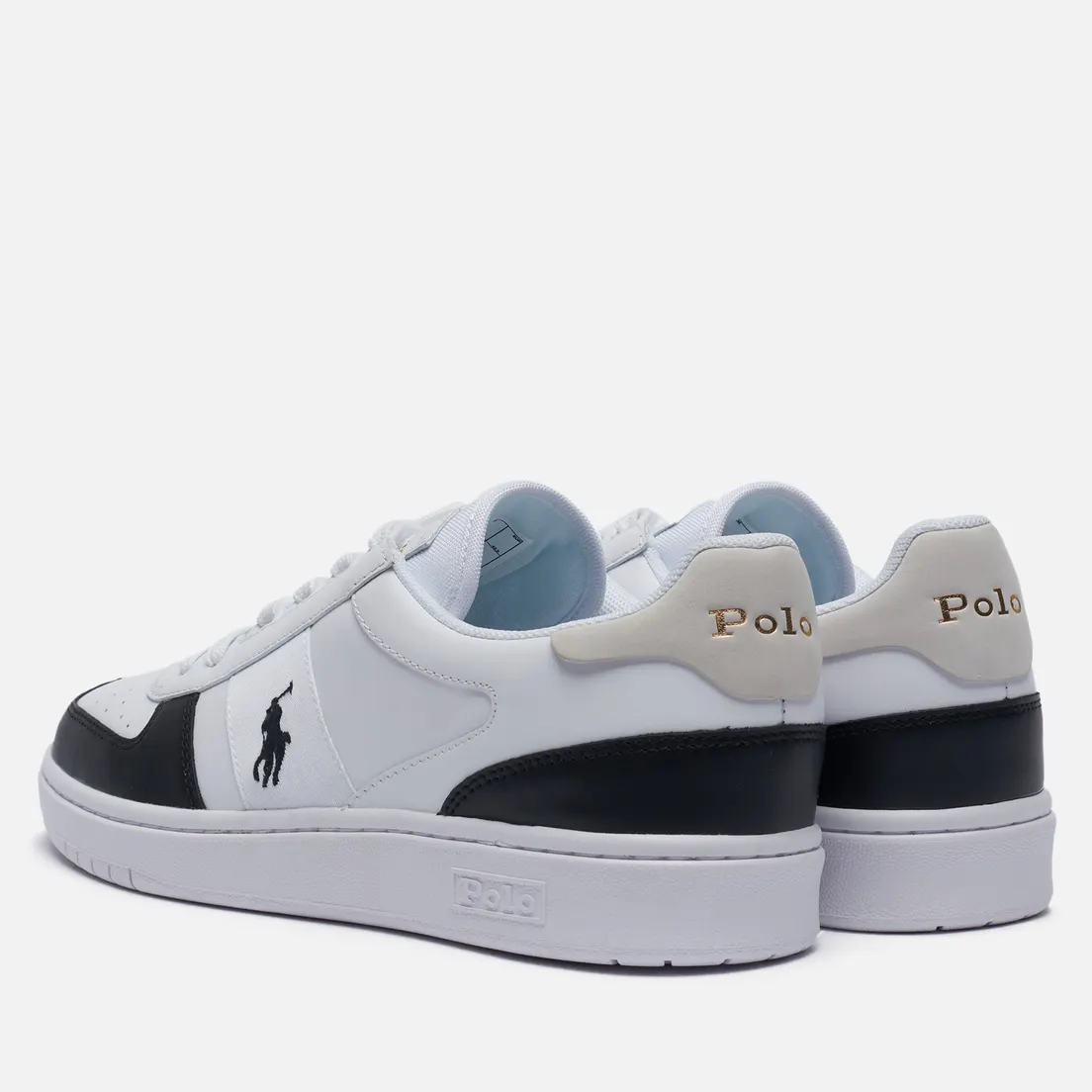 Polo Ralph Lauren Мужские кроссовки Court Polo Pony Leather