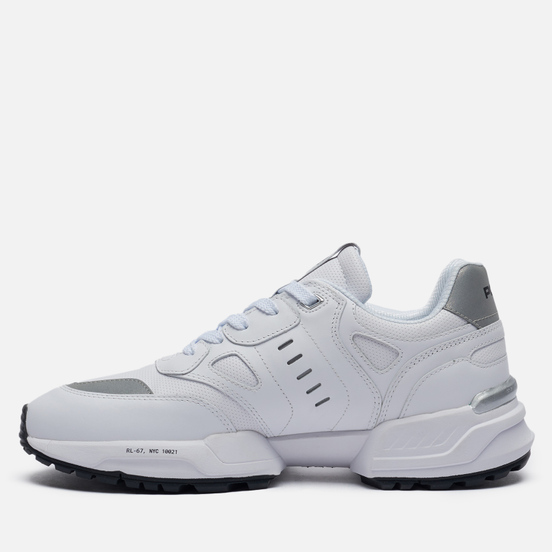 Мужские кроссовки Polo Ralph Lauren Jogger Polo Pony Leather White/Black Polo Pony