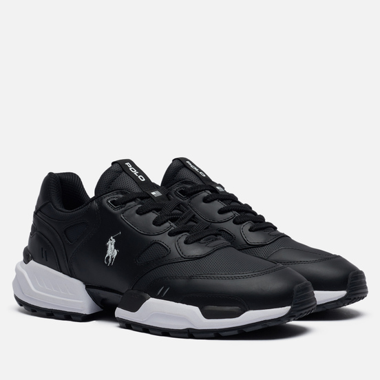 Мужские кроссовки Polo Ralph Lauren Jogger Polo Pony Leather Black