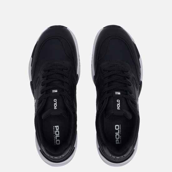 Мужские кроссовки Polo Ralph Lauren Jogger Polo Pony Leather Black