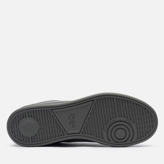Мужские кроссовки Polo Ralph Lauren Heritage Court II Premium Leather College Grey