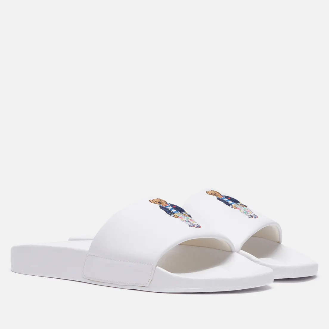 Polo Ralph Lauren Мужские сланцы Embroidered Polo Bear Slide