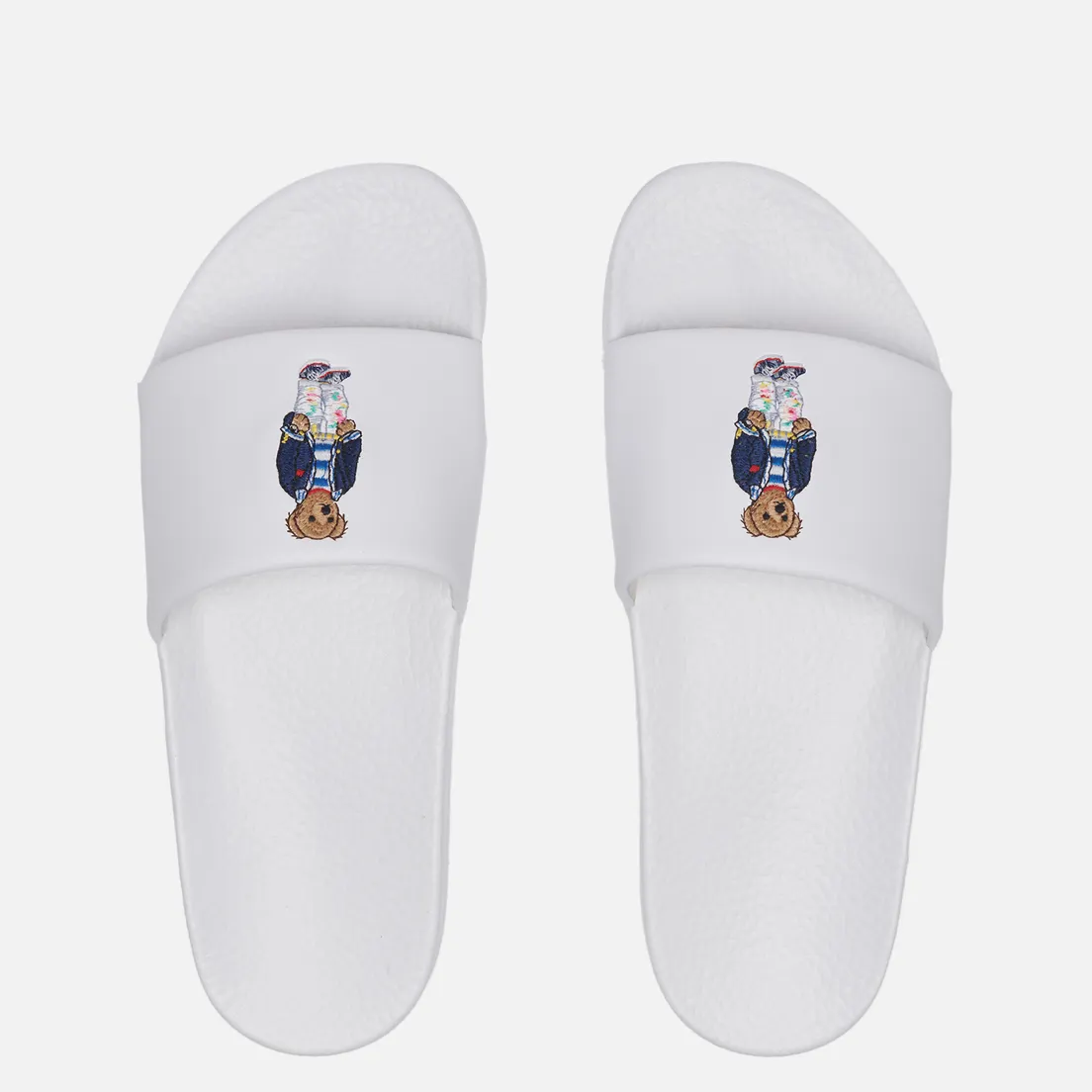 Polo Ralph Lauren Мужские сланцы Embroidered Polo Bear Slide
