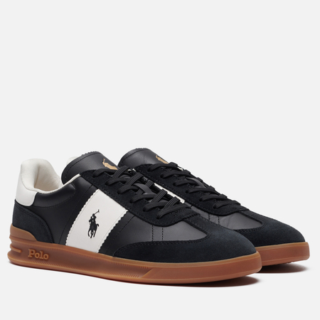 Мужские кроссовки Polo Ralph Lauren Heritage Area PP, цвет чёрный, размер 41 EU