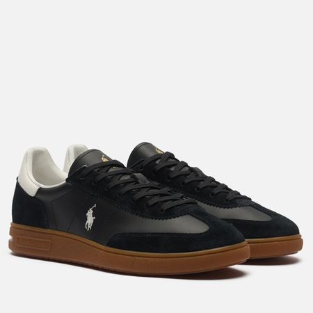 Мужские кроссовки Polo Ralph Lauren Bedford PP, цвет чёрный, размер 40 EU