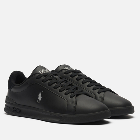 Мужские кроссовки Polo Ralph Lauren Heritage Court II, цвет чёрный, размер 42 EU