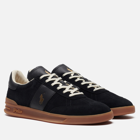 Мужские кроссовки Polo Ralph Lauren Heritage Area PP, цвет чёрный, размер 45 EU