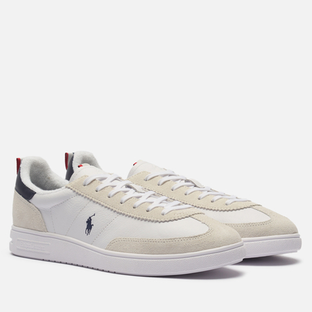 Мужские кроссовки Polo Ralph Lauren Bedford Rib, цвет белый, размер 44 EU