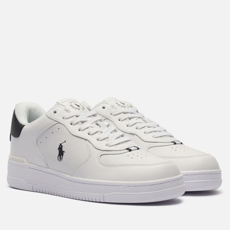 Мужские кроссовки Polo Ralph Lauren Masters Court Rib, цвет белый, размер 39 EU